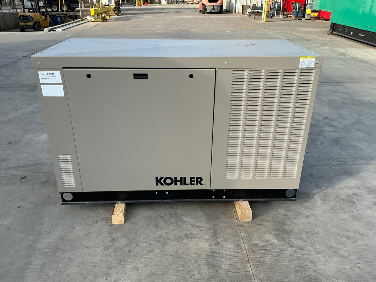 Like New Kohler KG2204T 30KW Natural Gas Generator Set - DPC1080