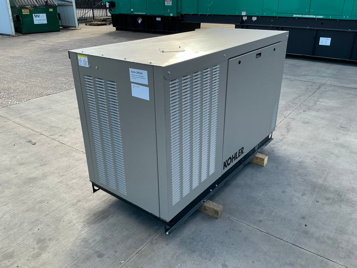 Like New Kohler KG2204T 30KW Natural Gas Generator Set - DPC1080