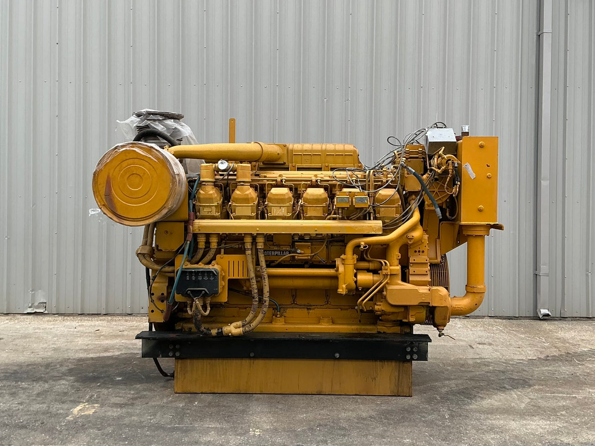 High Hour Runner Caterpillar 3512B 1575HP Tier 1 Diesel Marine Engine - DPC1063