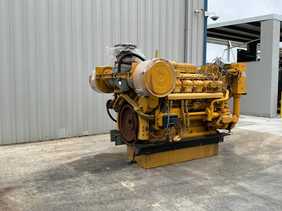 High Hour Runner Caterpillar 3512B 1575HP Tier 1 Diesel Marine Engine - DPC1063