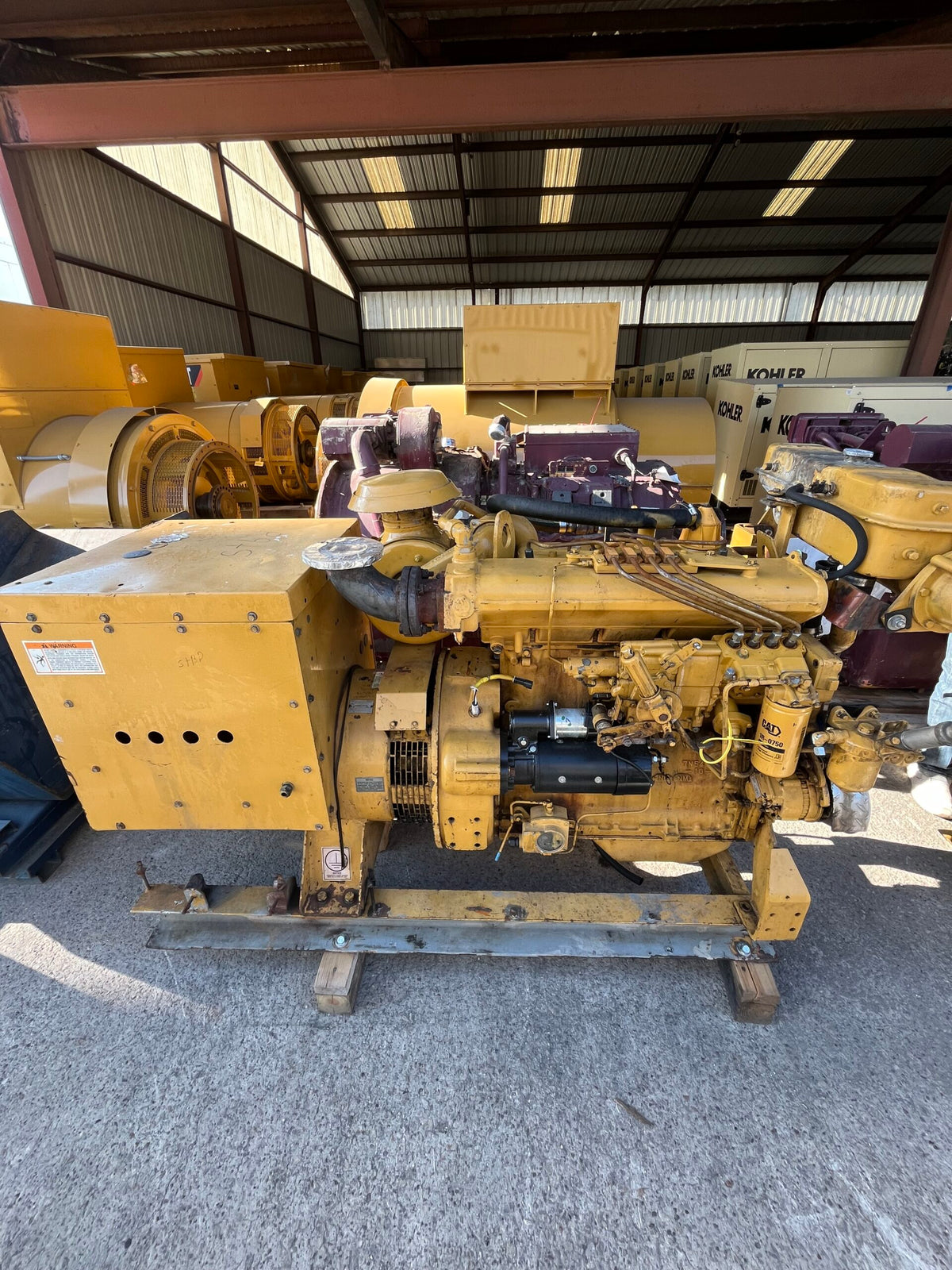 Good Used Caterpillar 3304DIT 65KW Diesel Generator Set - DPC1139