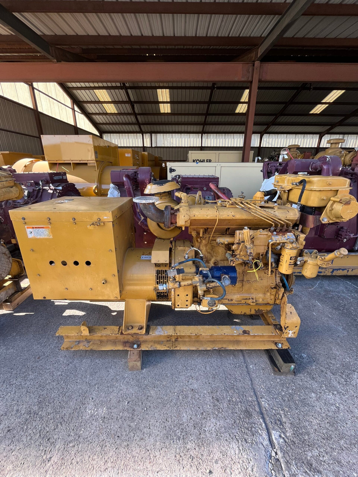 Good Used Caterpillar 3304DIT 65KW Diesel Generator Set - DPC1143