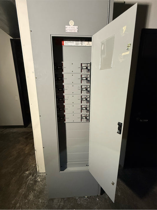 GE Spectra Series 250A Panelboard 480/277v 12x Breaker Distribution (SKU: 109724)