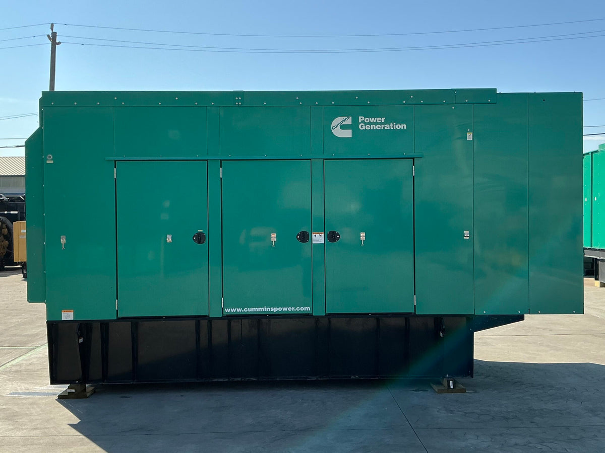Like New Cummins QSX15-G9 500KW Tier 2 Diesel Generator Set - DPC1055