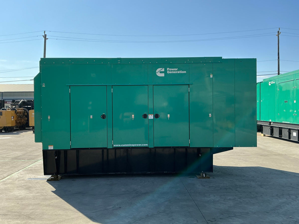 Like New Cummins QSX15-G9 500KW Tier 2 Diesel Generator Set - DPC1055
