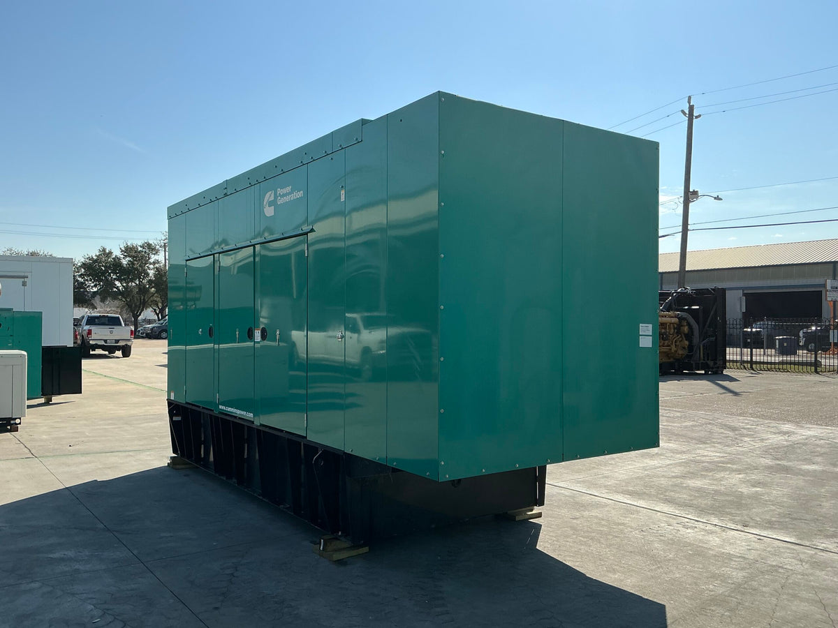 Like New Cummins QSX15-G9 500KW Tier 2 Diesel Generator Set - DPC1055