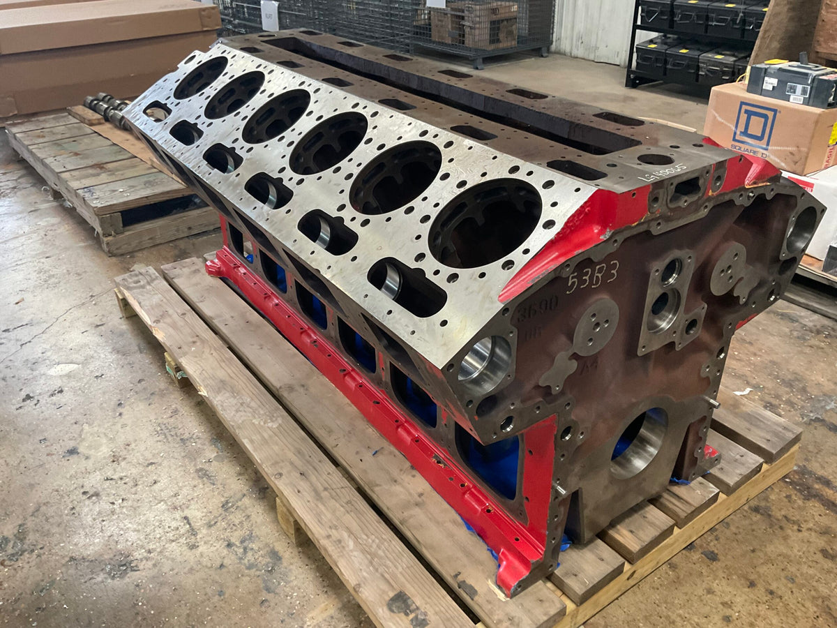 Rebuilt Caterpillar 3512 Block - DPC1189