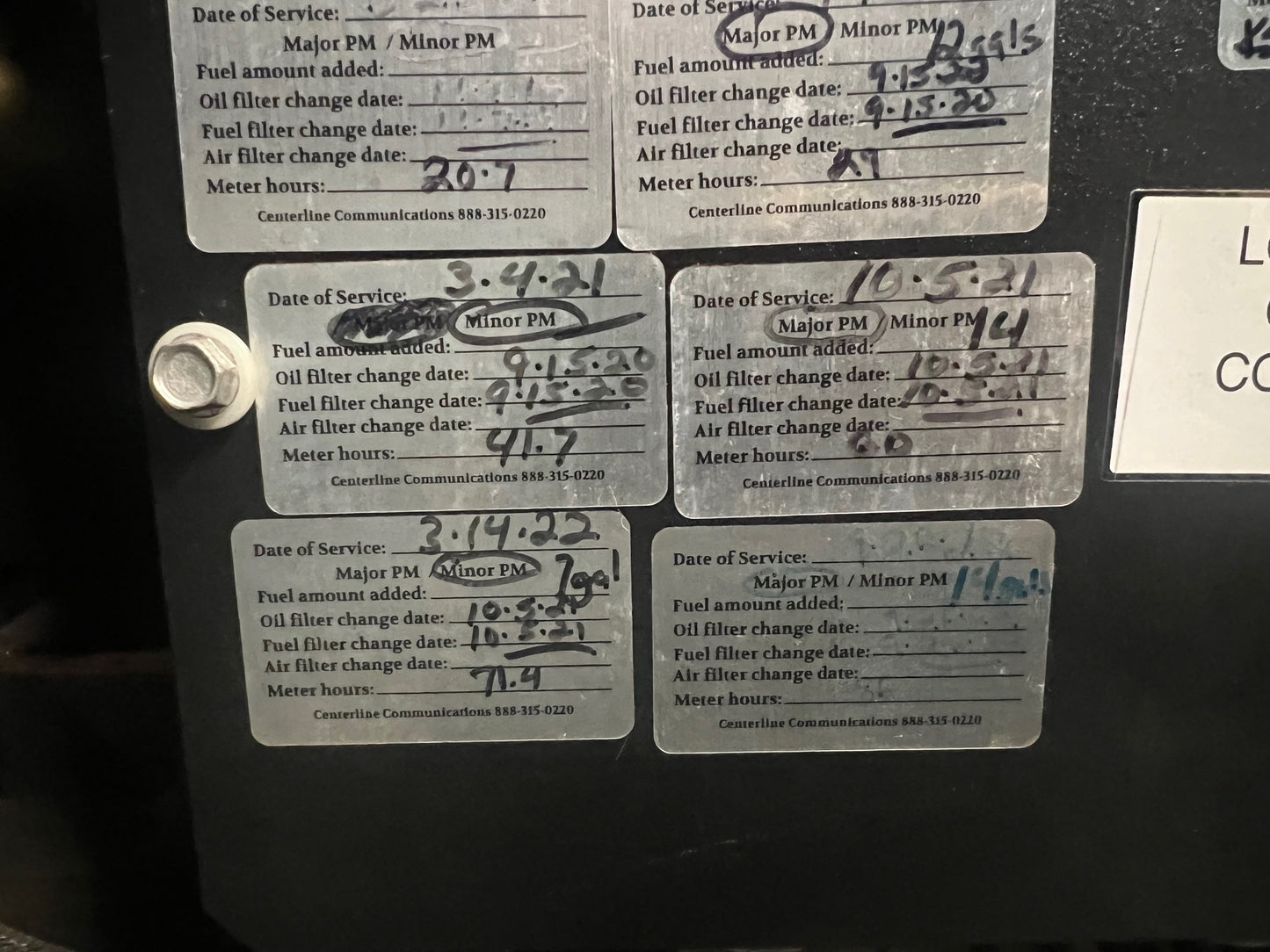 15KW Generac Industrial Generator 1PH Diesel Cummins 2400 Engine 100 Hrs 2016 TESTED