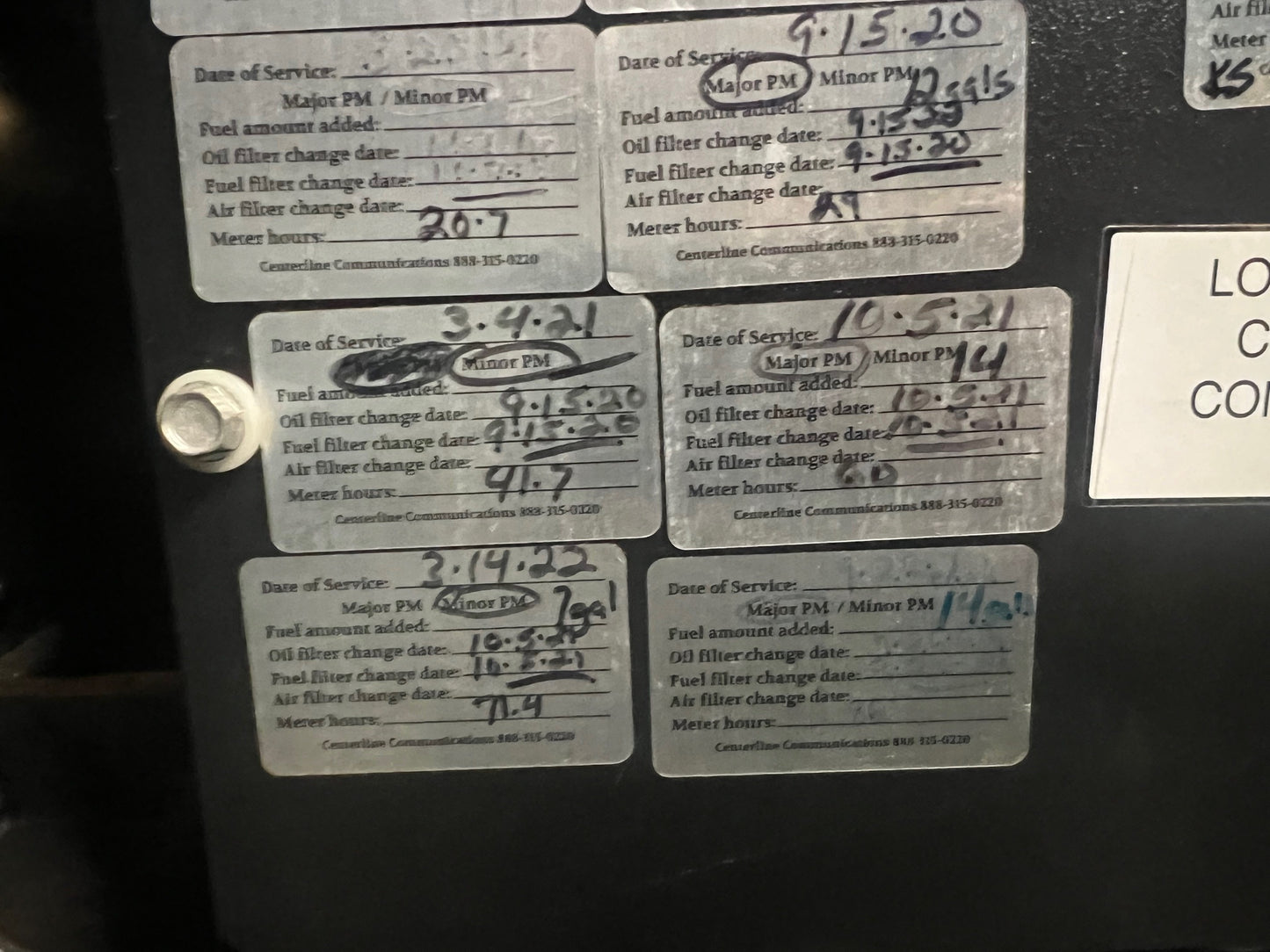 15KW Generac Industrial Generator 1PH Diesel Cummins 2400 Engine 100 Hrs 2016 TESTED