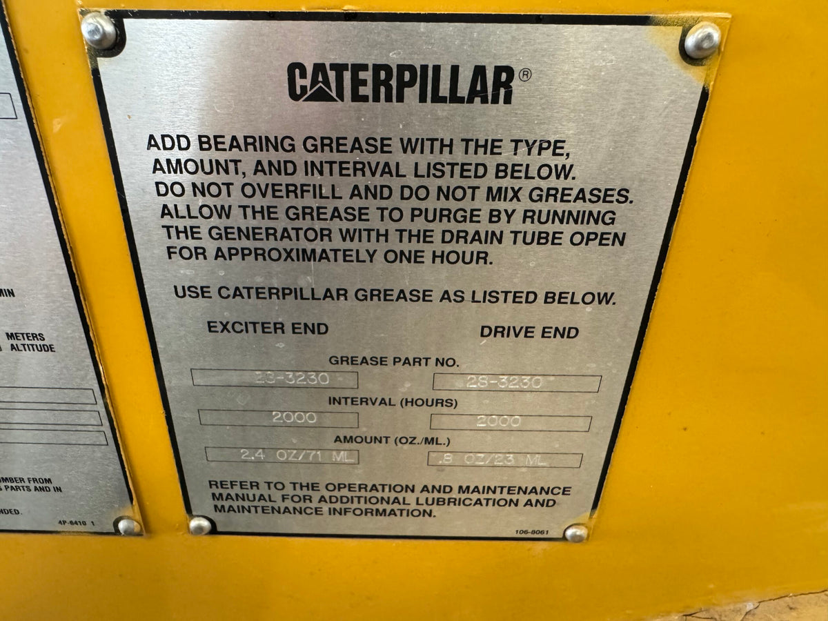 Like New Caterpillar 2000KW Generator End - DPC1124