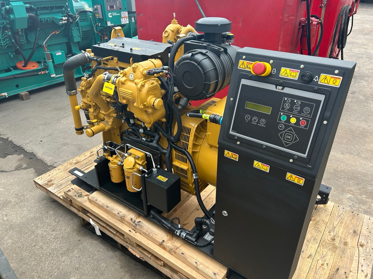 New Surplus Caterpillar C4.4 ACERT 65KW Tier 3 Diesel Generator Set - DPC1174