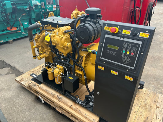 New Surplus Caterpillar C4.4 ACERT 65KW Tier 3 Diesel Generator Set - DPC1174