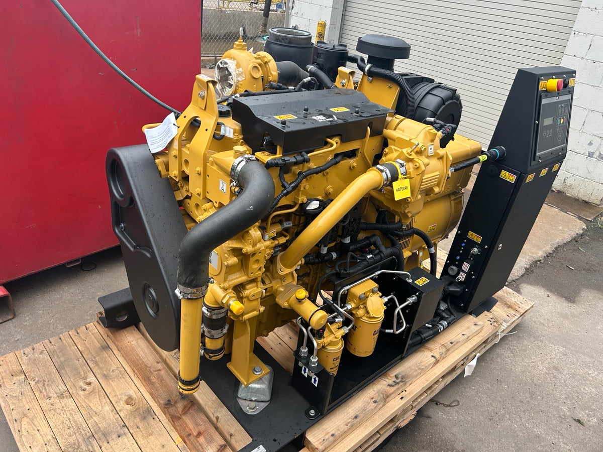 New Surplus Caterpillar C4.4 ACERT 65KW Tier 3 Diesel Generator Set - DPC1174