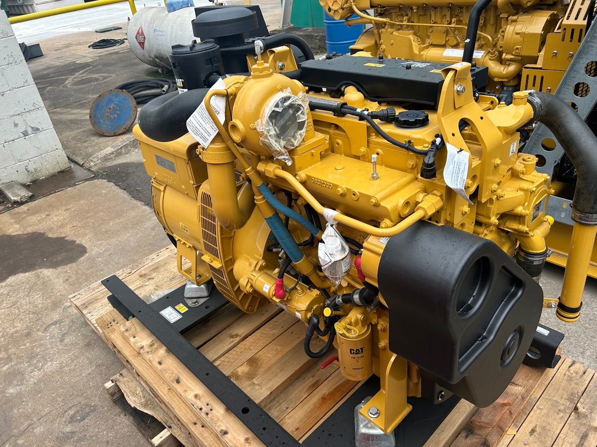 New Surplus Caterpillar C4.4 ACERT 65KW Tier 3 Diesel Generator Set - DPC1174
