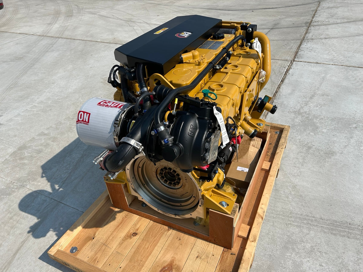 New Caterpillar C7.1 350HP Tier 3 Diesel Marine Engine - DPC1163