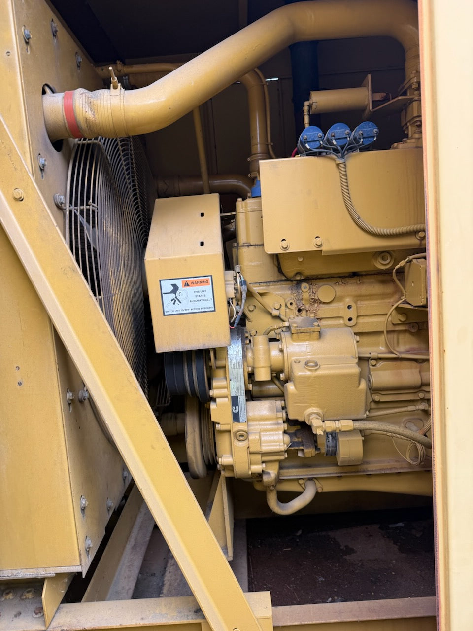 250KW Cummins GTA855-B Natural Gas Generator '96
