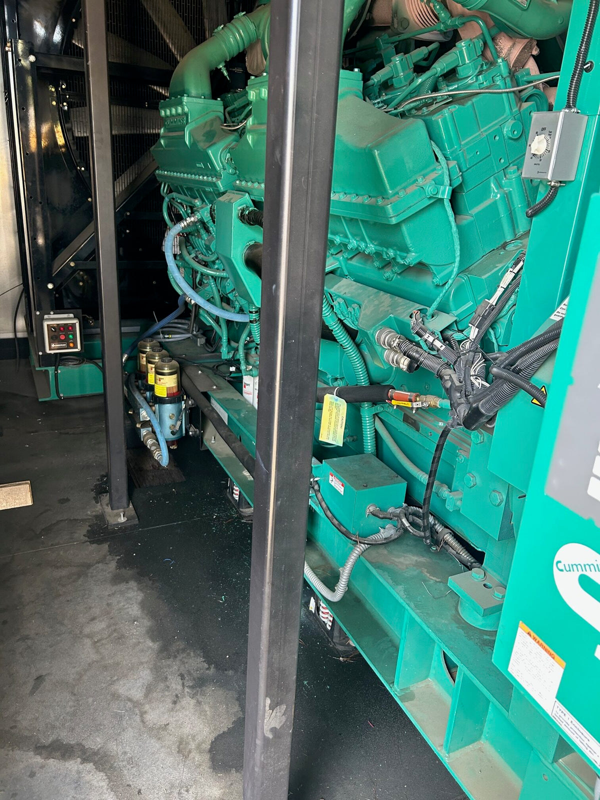 Low Hour Cummins QSK60-G6 2000KW Tier 2 Diesel Generator Set - DPC1012