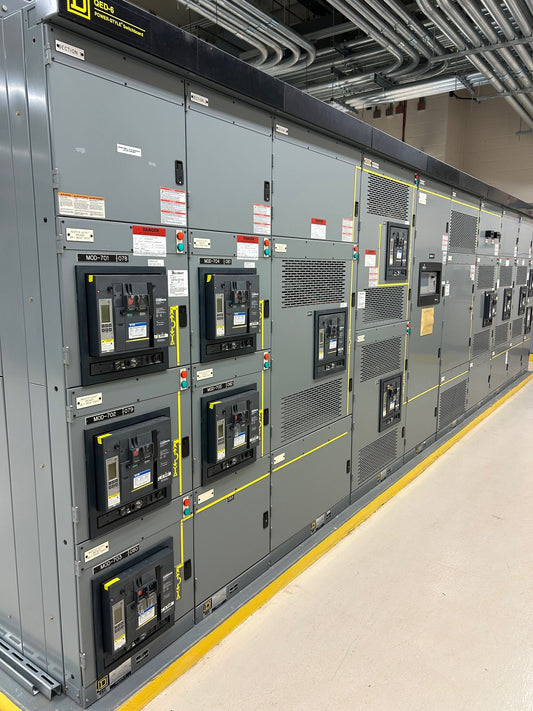 Square D 4000A 480V 3PH 3W 10 Section Switchgear (SKU: 110716)