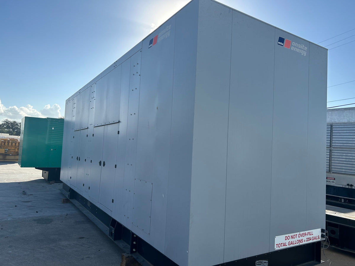 Good Used MTU 16V2000 G86S 1000KW Tier 2 Diesel Generator Set - DPC1138