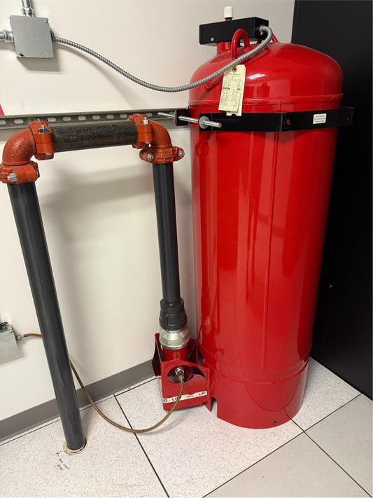 FM-200 Fire Tank Cylinder SN-AA363383 424 lbs of Agent Kidde Fenwal