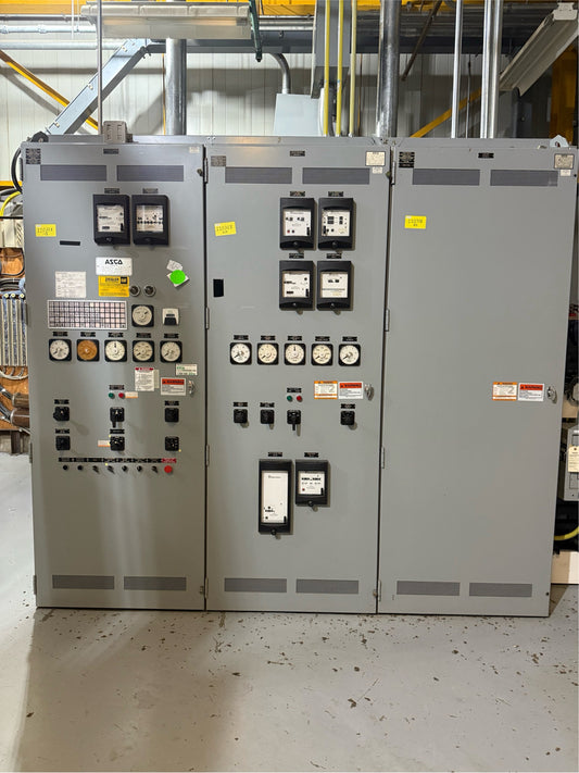1200A 12470V ASCO 6390P110358 3 Sect GE PowerVac 15KV Switchgear (SKU: 110358)