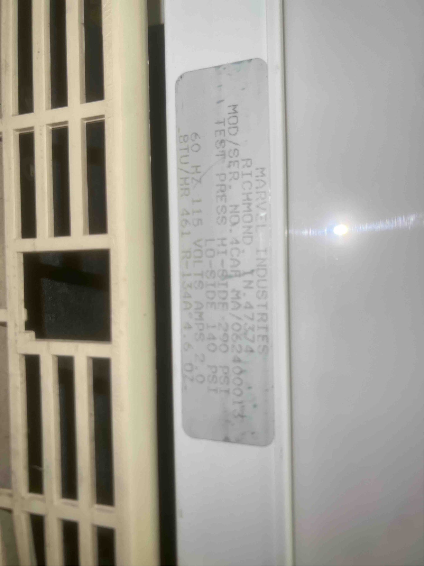 Freezer Marvel Undercounter 4CAF  115V 4.5 CuFt TESTED (5367AA)(5367AA)