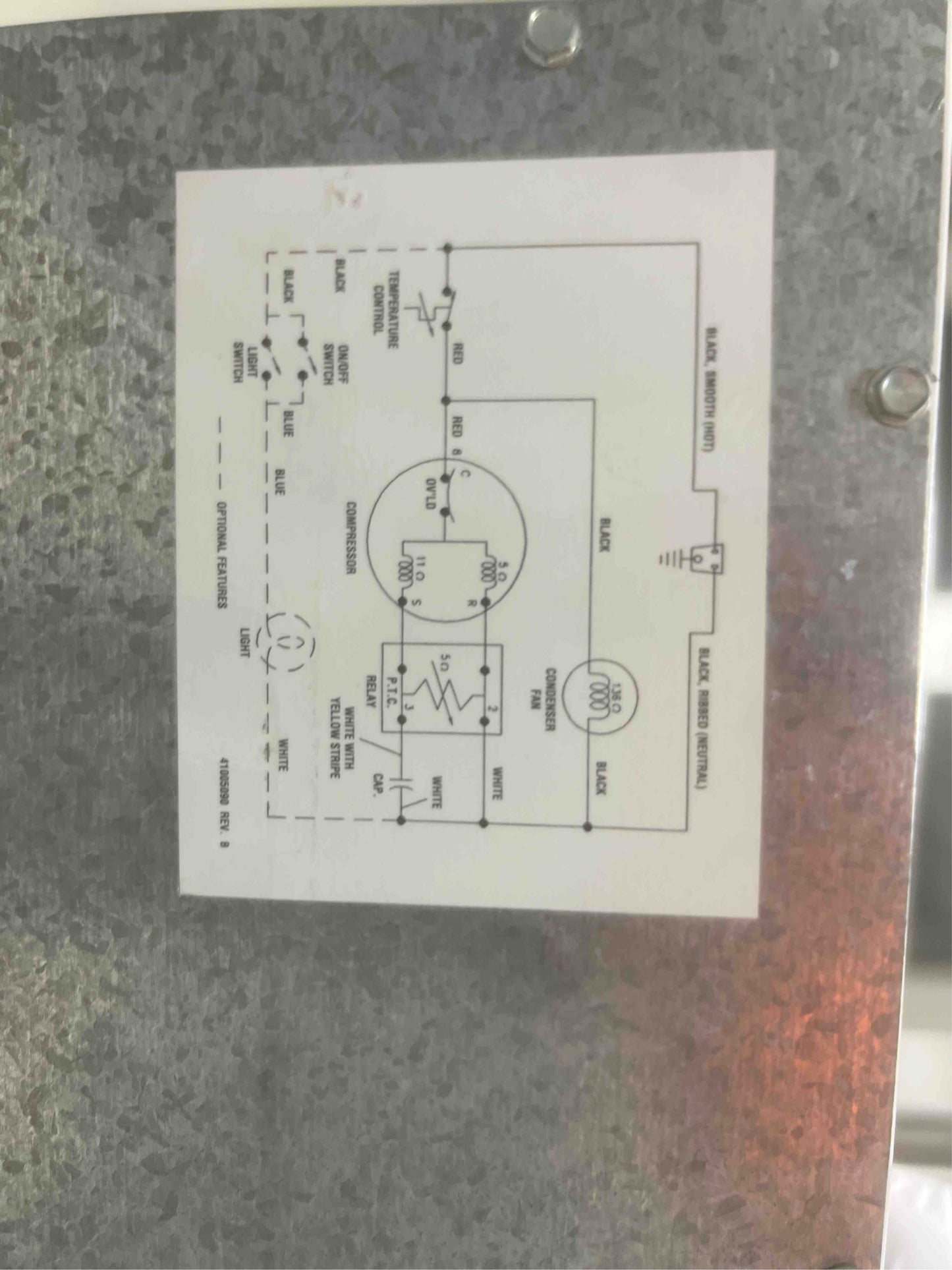 Freezer Marvel Undercounter 4CAF  115V 4.5 CuFt TESTED (5367AA)(5367AA)