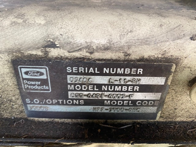 Good Used Ford L-11-RH 40KW Natural Gas Generator Set - DPC1236