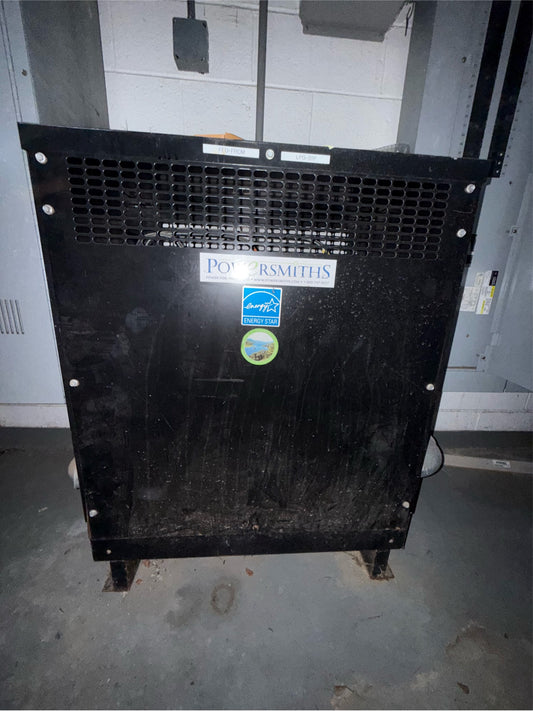 75KVA Powersmiths Transformer 21677 - TT2509 3PH 480v 208/120
