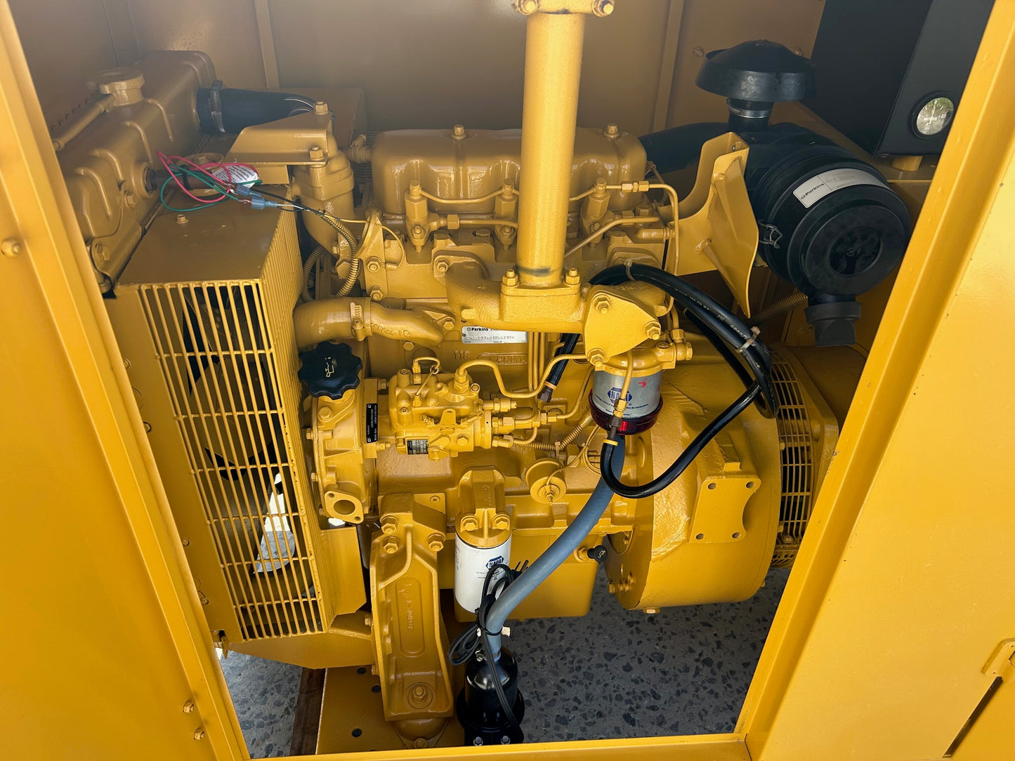 Katolight 20KW Diesel Generator Perkins Engine 1&3PH Enclosed 58Hrs TESTED