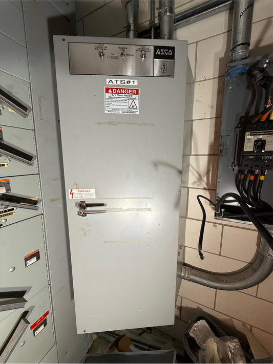 ASCO Bulletin 940 ATS 400A 480Y/277V Automatic Transfer Switch C940340099C