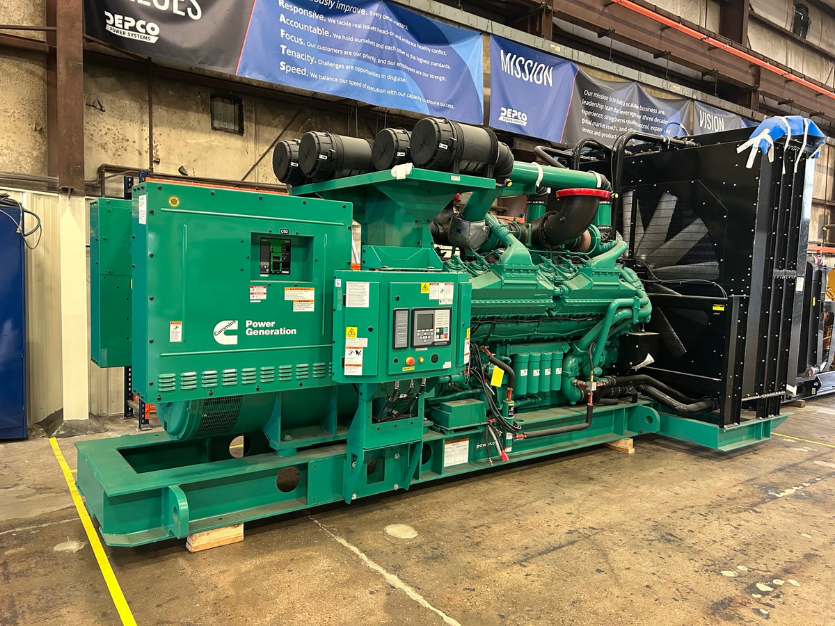 New Cummins QSK60-G6 1750KW Tier 2 Diesel Generator Set - DPC1145