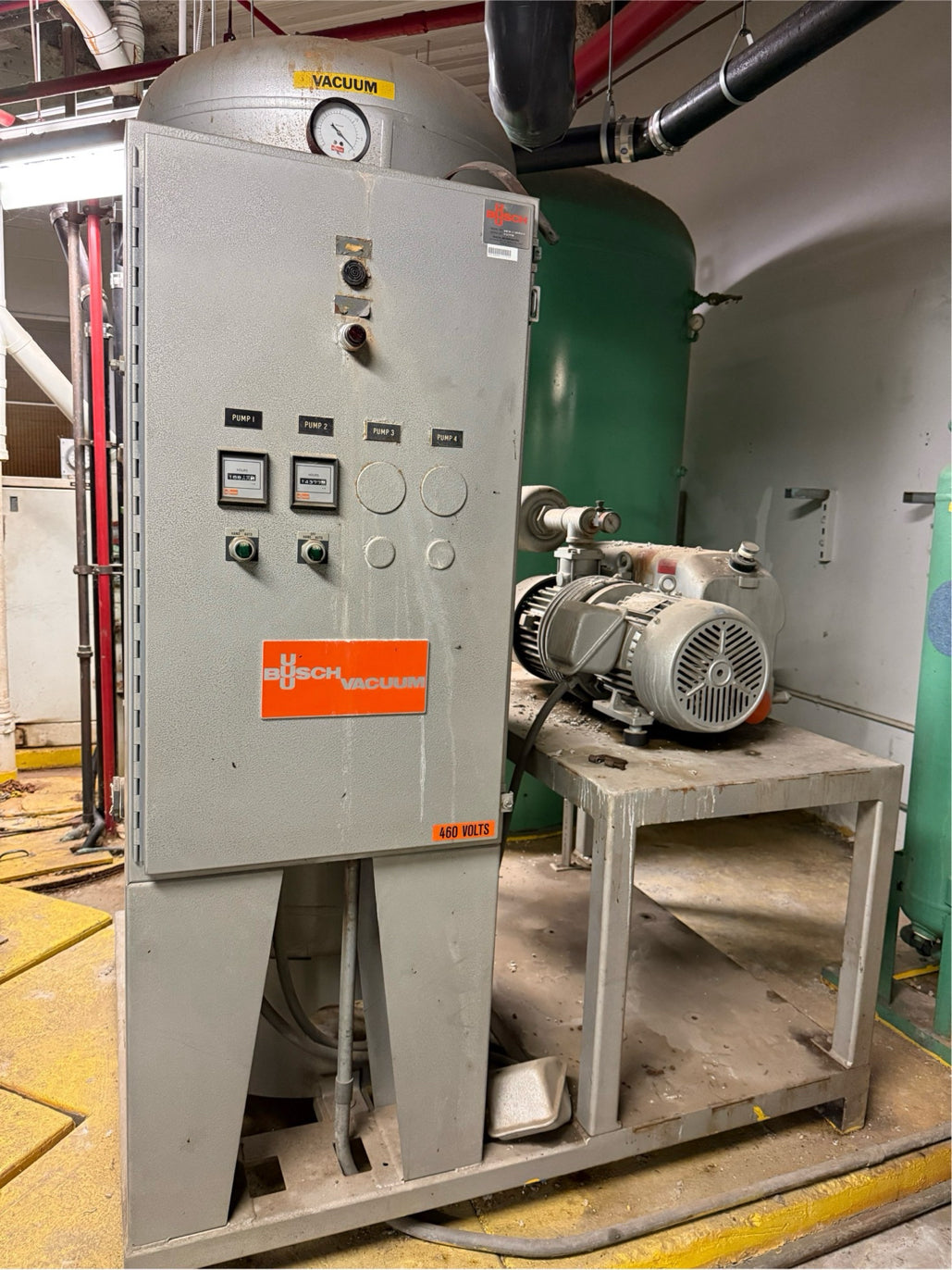 Busch Vacuum Pump DBCD-317 20.6A 3PH  460V (SKU: 110515)