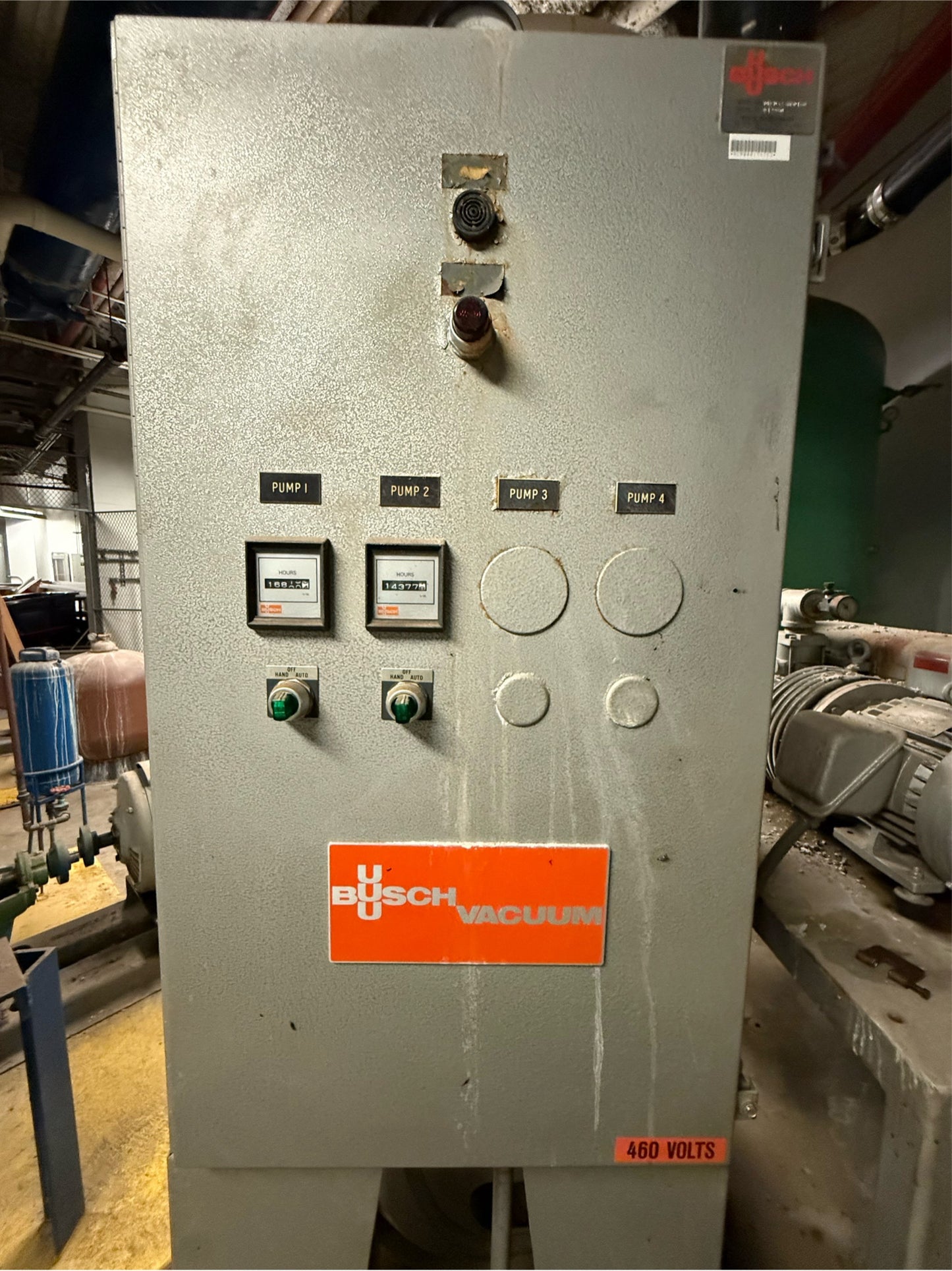 Busch Vacuum Pump DBCD-317 20.6A 3PH  460V (SKU: 110515)