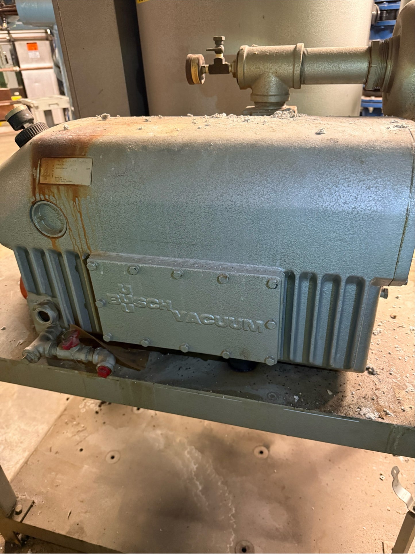 Busch Vacuum Pump DBCD-317 20.6A 3PH  460V (SKU: 110515)