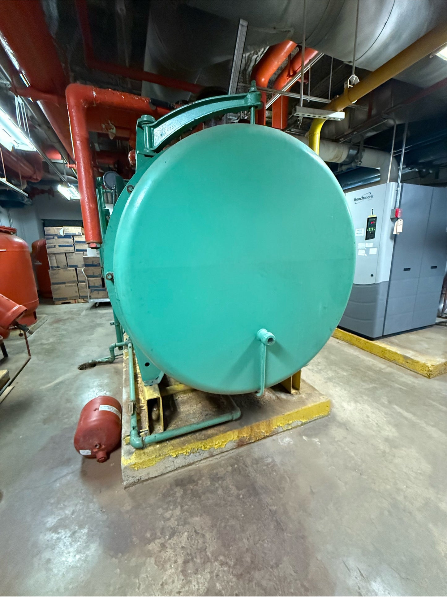 125HP Cleaver-Brooks CB700-125 Gas Fired Boiler Assembly 480V 11A 3PH  U557263