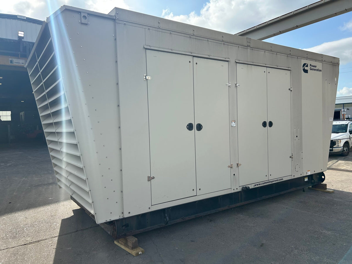 Low Hour Cummins QST30-G5 NR2 1000KW Tier 2 Diesel Generator Set - DPC1118