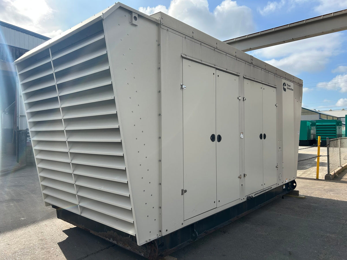 Low Hour Cummins QST30-G5 NR2 1000KW Tier 2 Diesel Generator Set - DPC1118
