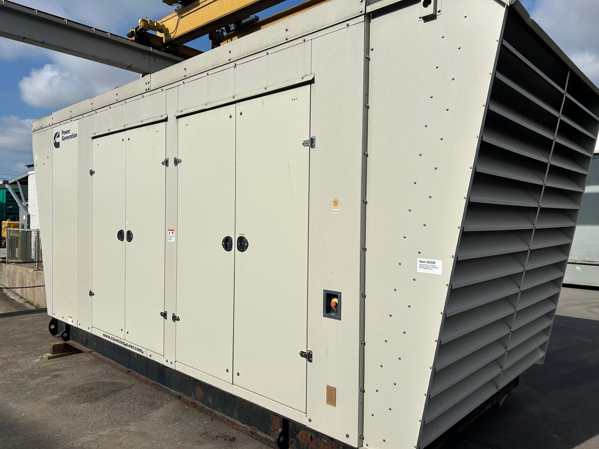 Low Hour Cummins QST30-G5 NR2 1000KW Tier 2 Diesel Generator Set - DPC1118