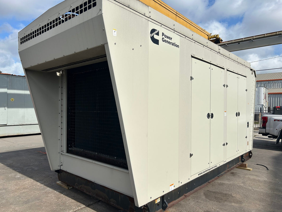 Low Hour Cummins QST30-G5 NR2 1000KW Tier 2 Diesel Generator Set - DPC1118