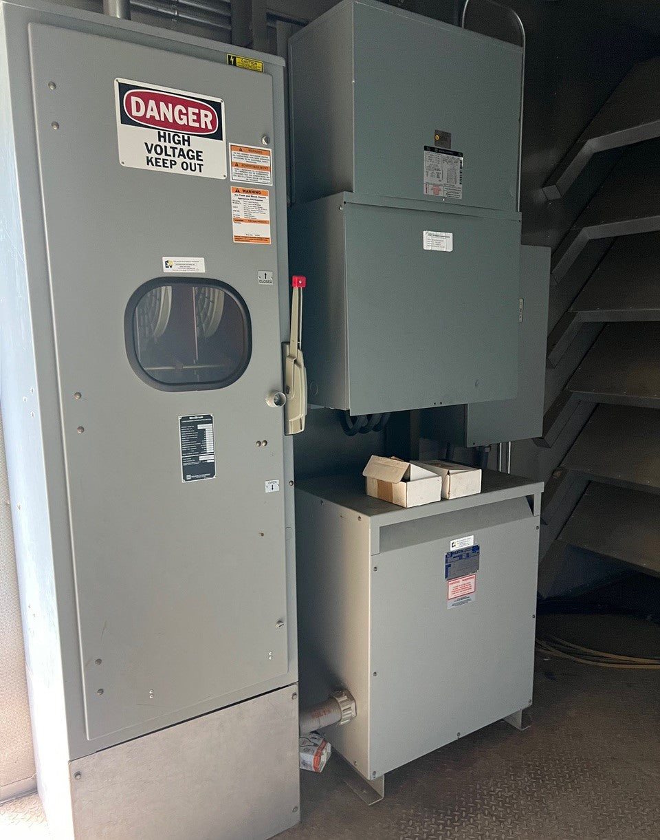 1200KW Cat 3512 Generator 4160V 537Hrs '96 Caterpillar Engine