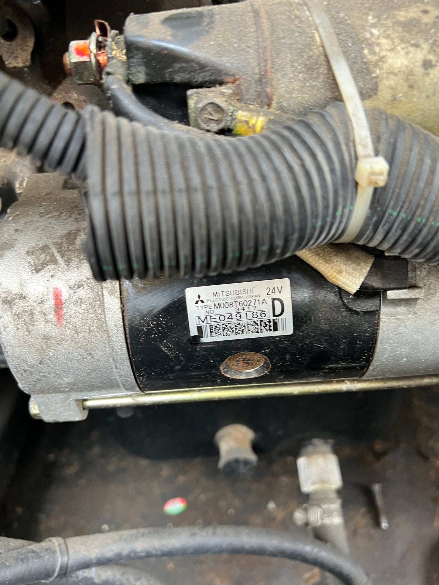 80KW Generac Diesel Generator & ATS SD0080 3ph Mitsubishi 3.9L '03