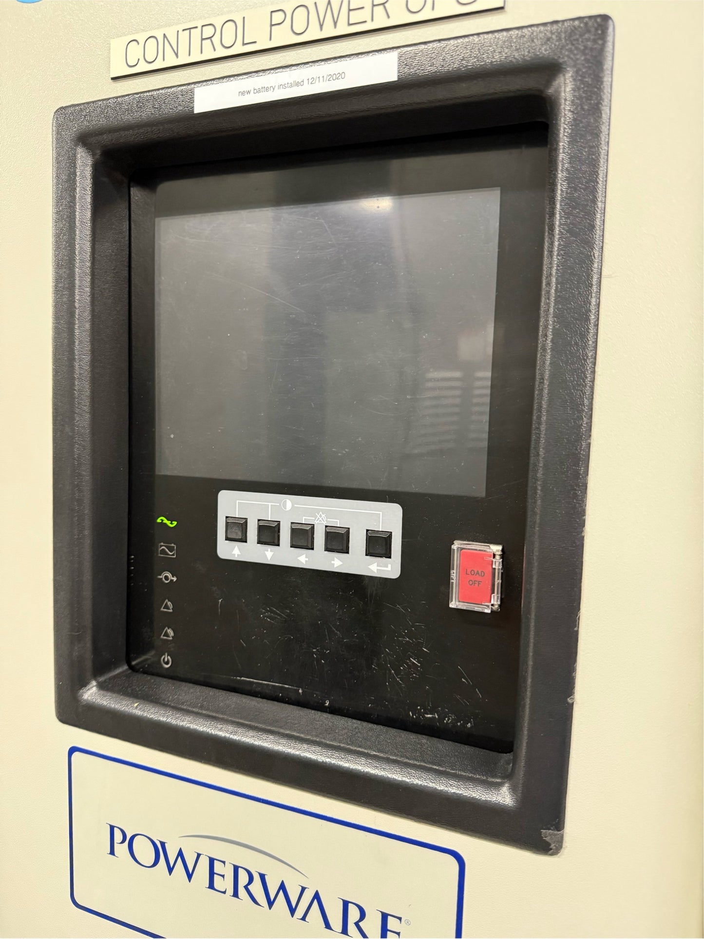Powerware UPS System 9315-50 480V 60hz 3ph 82A 50KVA