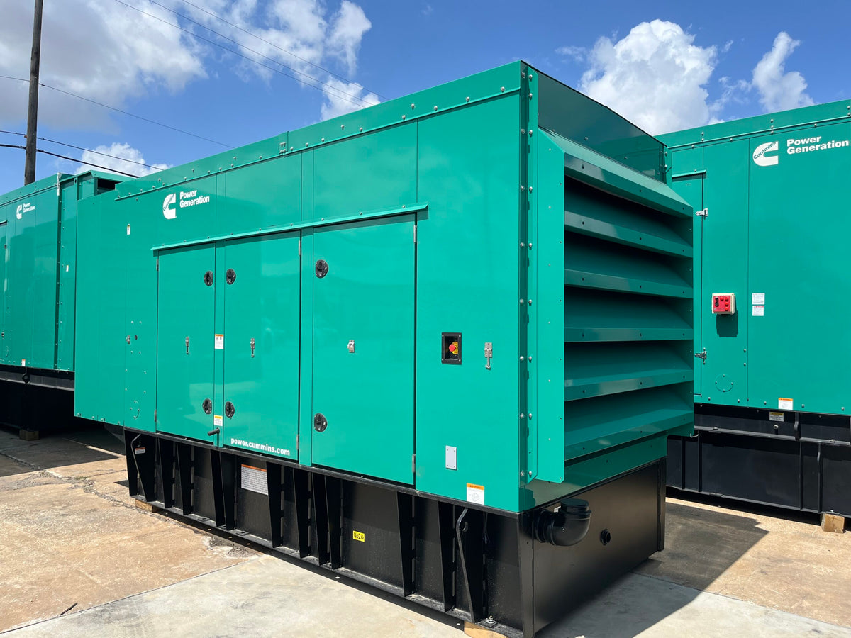 New Cummins QSX15-G9 500KW Tier 2 Diesel Generator Set - DPC1052