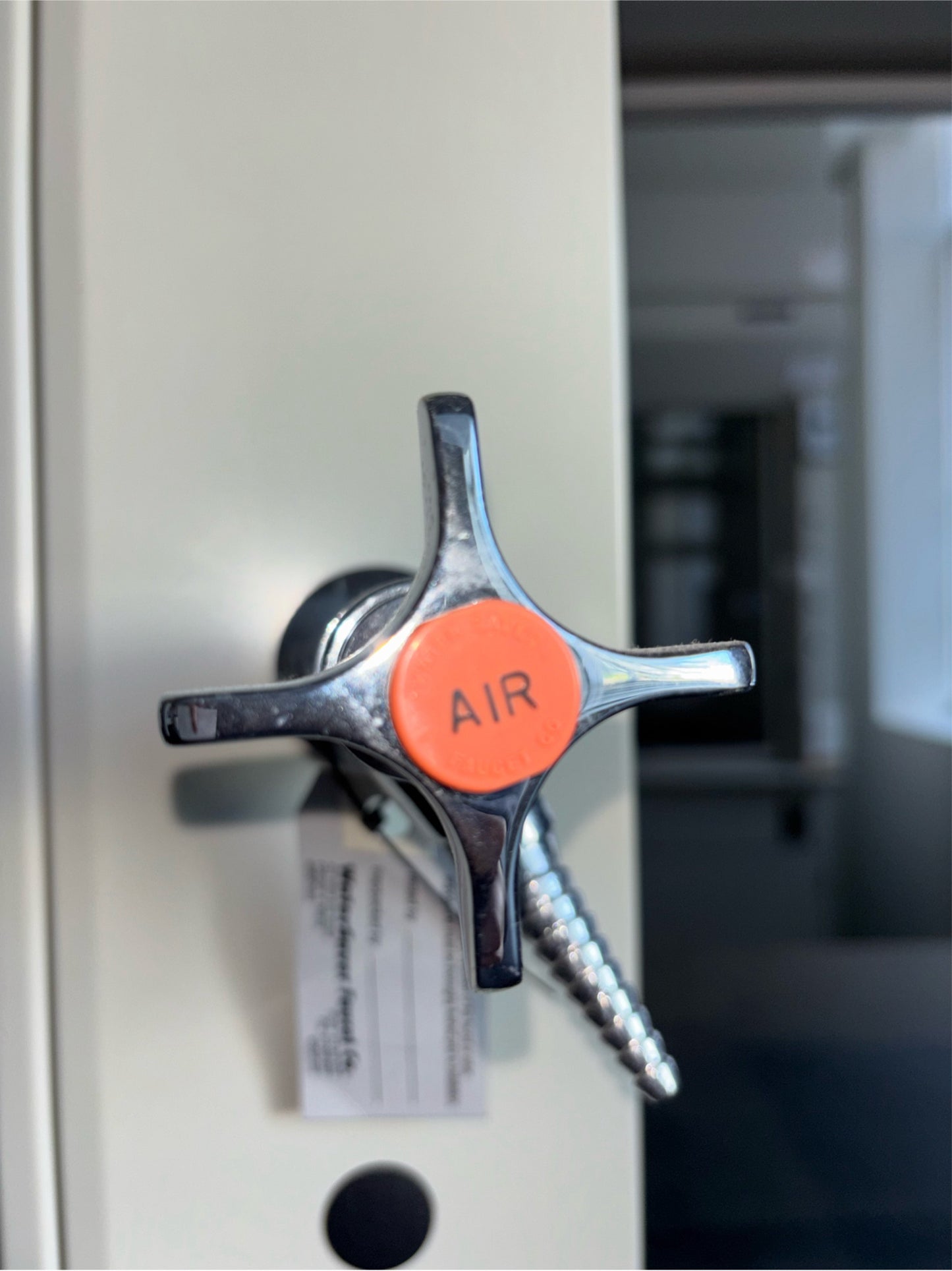 12’ 2 Sided Hamilton Metal Casework Island Work-center w/ Overhead Shelves  (112880)