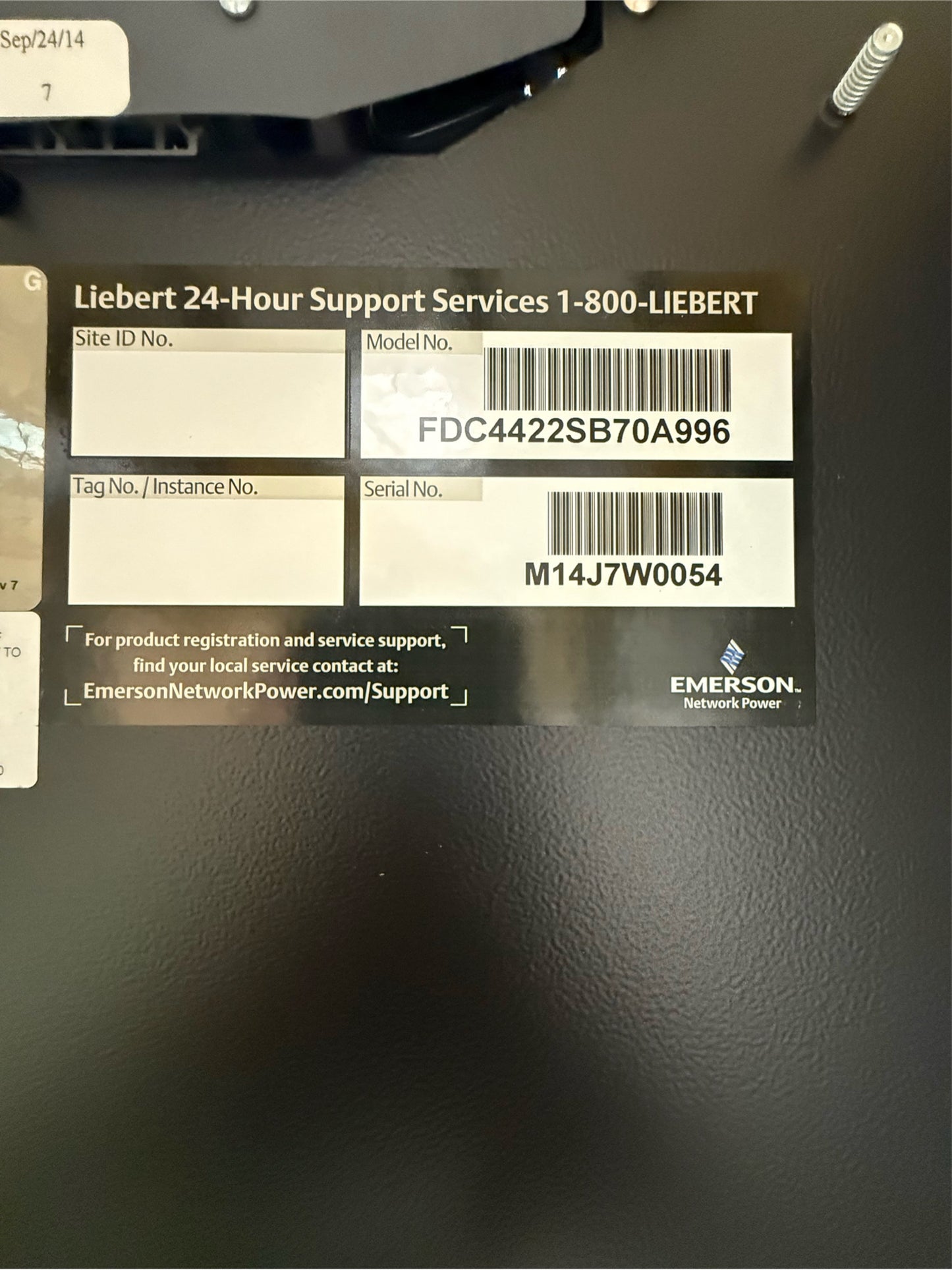 Emerson RPP FDC4422SB70A996 360A 208/120v 60hz 4 Panel(SKU: 111128)