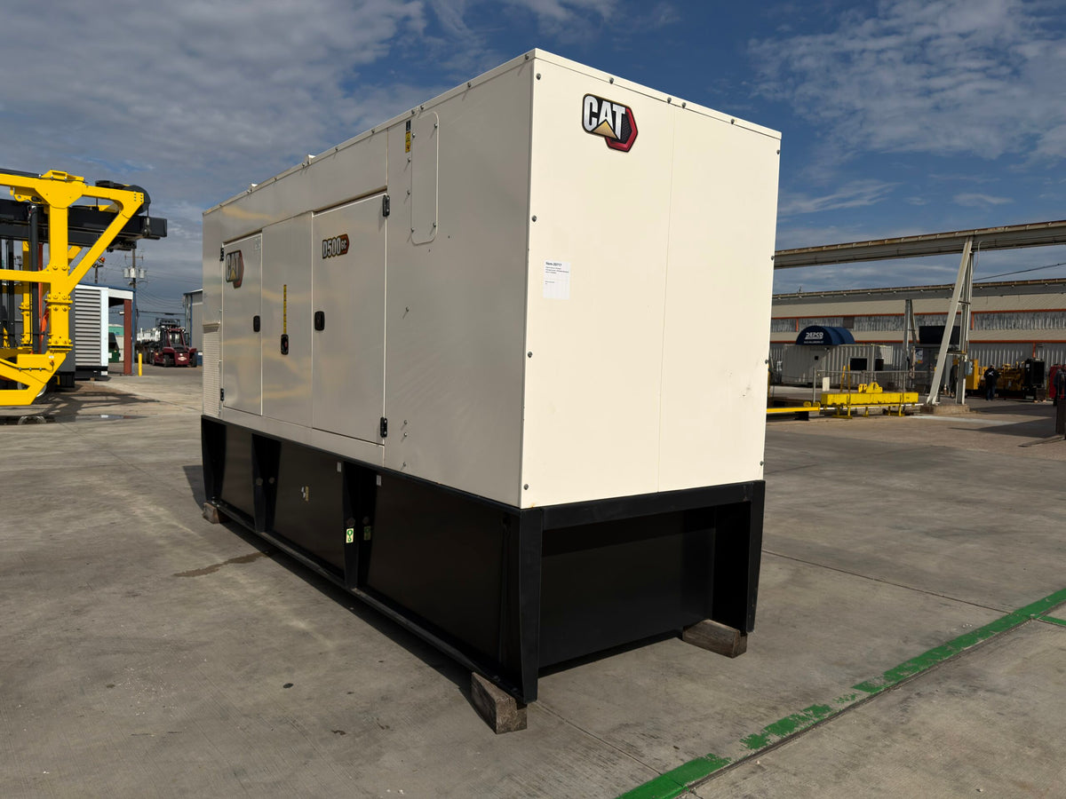New Surplus Caterpillar C15 500KW Diesel Generator Set - DPC1037