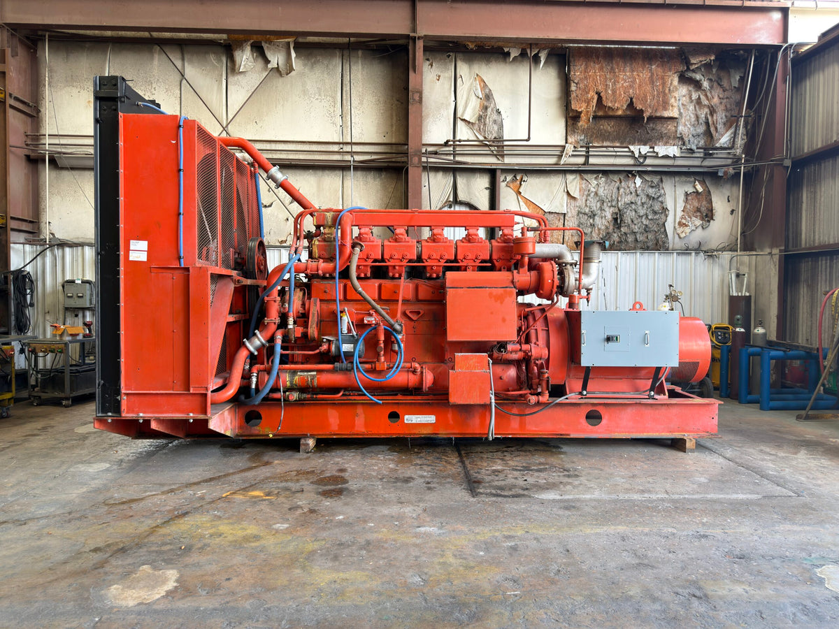 Used Waukesha F2895GSIU 510KW Natural Gas Generator Set - DPC1081
