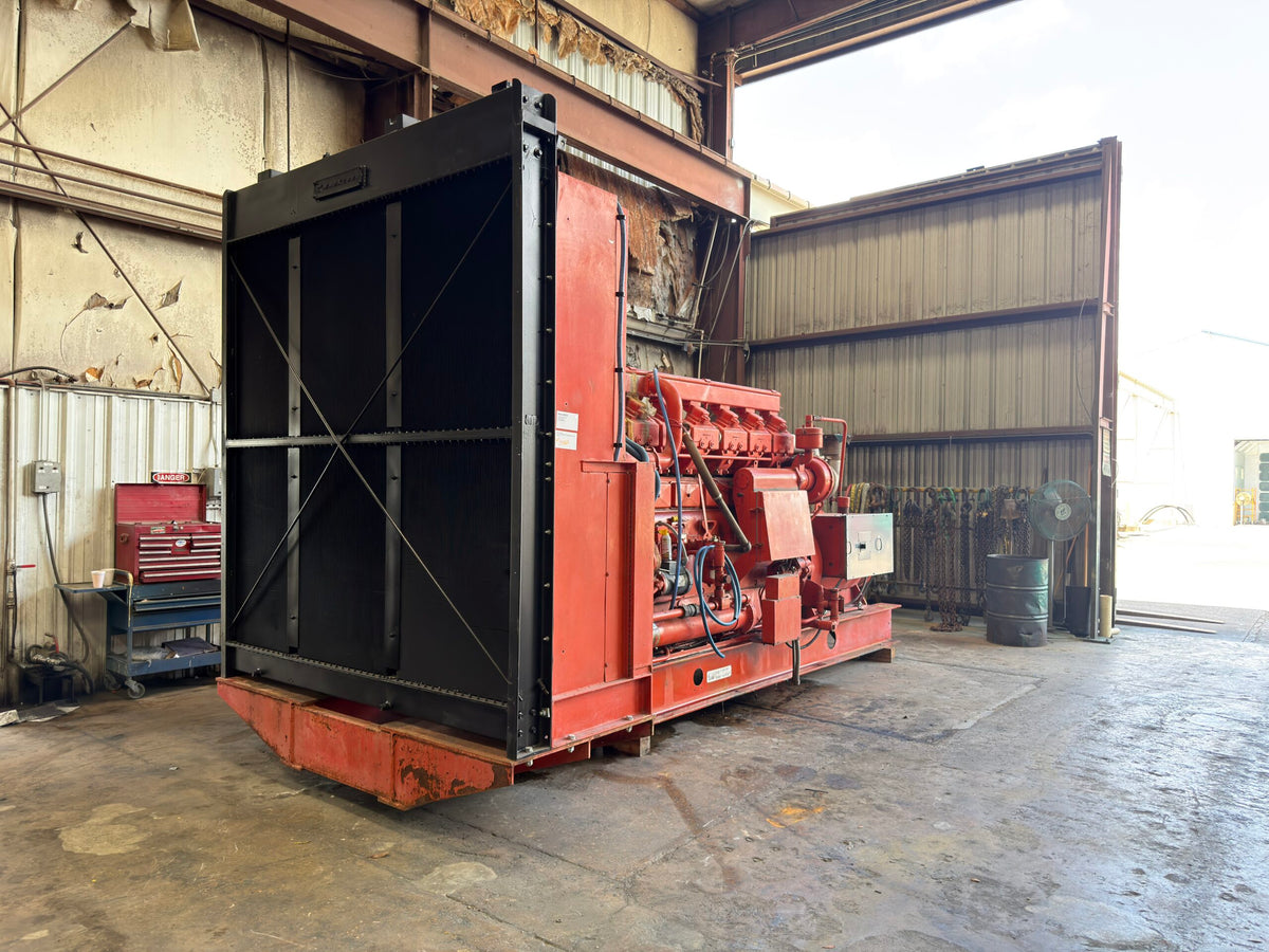 Used Waukesha F2895GSIU 510KW Natural Gas Generator Set - DPC1081