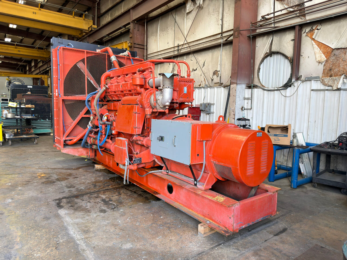 Used Waukesha F2895GSIU 510KW Natural Gas Generator Set - DPC1081